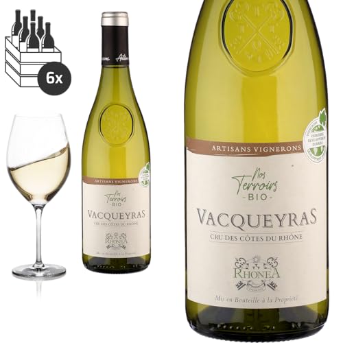 6er Karton 2020 Bio Vacqueyras Nos Terroirs von Rhonéa - Weisswein 6er Karton 2020 Bio Vacqueyras Nos Terroirs von Rhonéa - Weisswein von Baron-Fuente