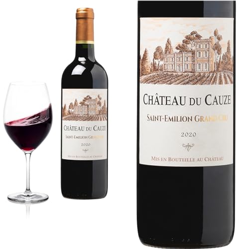 6er Karton 2020 Saint Emilion Grand Cru von Château DU CAUZE - Rotwein 6er Karton 2020 Saint Emilion Grand Cru von Château DU CAUZE - Rotwein von Baron-Fuente