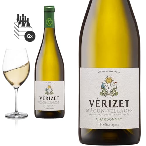 6er Karton 2021 Macon Villages Vieilles Vignes VERIZET Chardonnay Cave de Vire - Weißwein 6er Karton 2021 Macon Villages Vieilles Vignes VERIZET Chardonnay Cave de Vire - Weißwein von Baron-Fuente