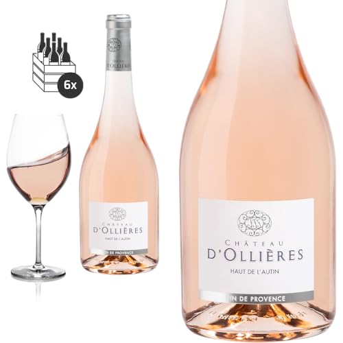 6er Karton 2022 Côteaux Varois en Provence rose HAUT DE L'AUTIN von Château d'Ollières - Roséwein von Baron-Fuente