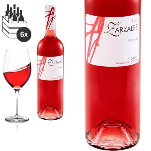 6er Karton 2023 Cigales Rosado Los Zarzales von Bodegas Avelino Vegas - Roséwein 6er Karton 2023 Cigales Rosado Los Zarzales von Bodegas Avelino Vegas - Roséwein von Baron-Fuente