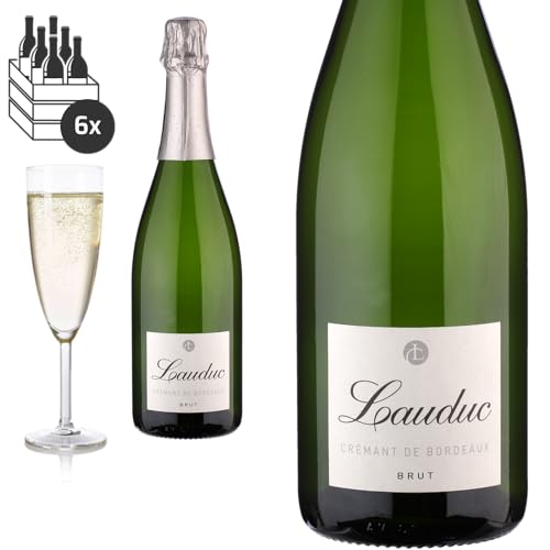 6er Karton Crémant de Bordeaux Blanc Brut von Château Lauduc - Crémant 6er Karton Crémant de Bordeaux Blanc Brut von Château Lauduc - Crémant von Baron-Fuente