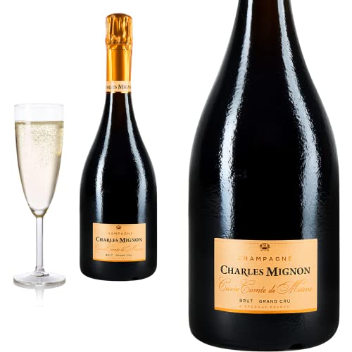 Champagne Blanc Grand Cru Brut Comte de Marne von Charles Mignon (1 x 0.75 l) von Baron-Fuente