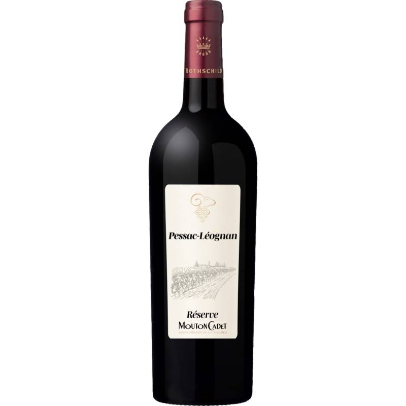 Mouton Cadet Pessac-Léognan Réserve, Pessac-Léognan AOP, Bordeaux, 2018, Rotwein von Baron Philippe de Rothschild S.A. - Rue Corneille, 33250 Pauillac, Frankreich