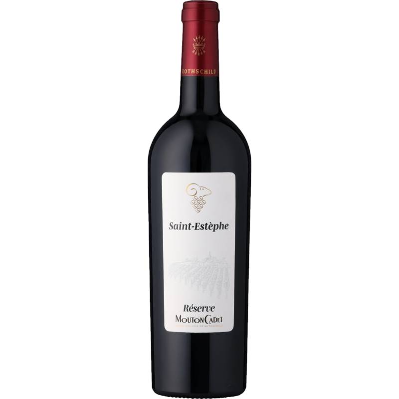 Mouton Cadet Saint-Estèphe Réserve, Saint-Estèphe AOP, Bordeaux, 2019, Rotwein von Baron Philippe de Rothschild S.A. - Rue Corneille, 33250 Pauillac, Frankreich