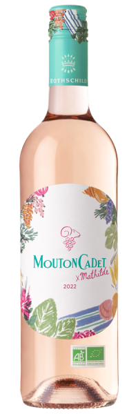 Mouton Cadet Pop Rosé (Bio) - 2021 - Baron Philippe de Rothschild - Roséwein von Baron Philippe de Rothschild