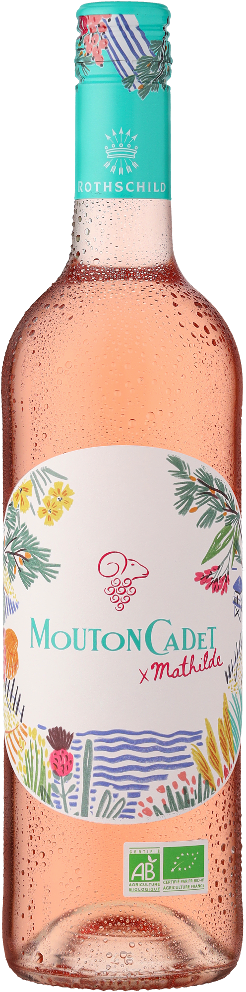 Mouton Cadet Rosé x Mathilde – Bio Mouton Cadet Rosé x Mathilde – Bio von Baron Philippe de Rothschild