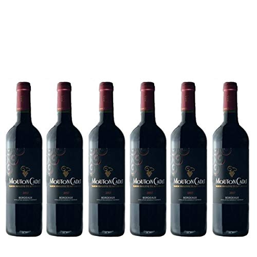 Rotwein Frankreich Mouton Cadet rouge Bordeaux AOC Baron Philippe de Rothschild trocken - 6x0,75L von Baron Philippe de Rothschild