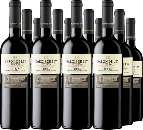 12er Vorteilspaket Barón de Ley Reserva 2018 (12 x 0.75 l) von Barón de Ley