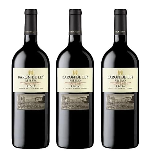 3x 1,5l - 2020er - Barón de Ley - Reserva - MAGNUM - Rioja D.O.Ca. - Spanien - Rotwein trocken 3x 1,5l - 2020er - Barón de Ley - Reserva - MAGNUM - Rioja D.O.Ca. - Spanien - Rotwein trocken von Barón de Ley