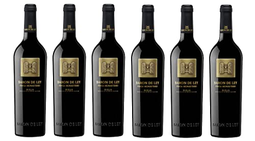 6x 0,75l - 2021er - Barón de Ley - Finca Monasterio - Rioja D.O.Ca. - Spanien - Rotwein trocken 6x 0,75l - 2021er - Barón de Ley - Finca Monasterio - Rioja D.O.Ca. - Spanien - Rotwein trocken von Barón de Ley