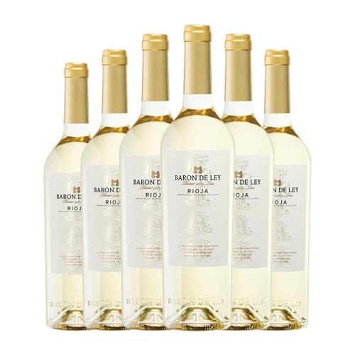 Barón de Ley Blanco sobre Lías Rioja 75 cl (Schachtel mit 6 Flaschen von 75 cl) von Barón de Ley