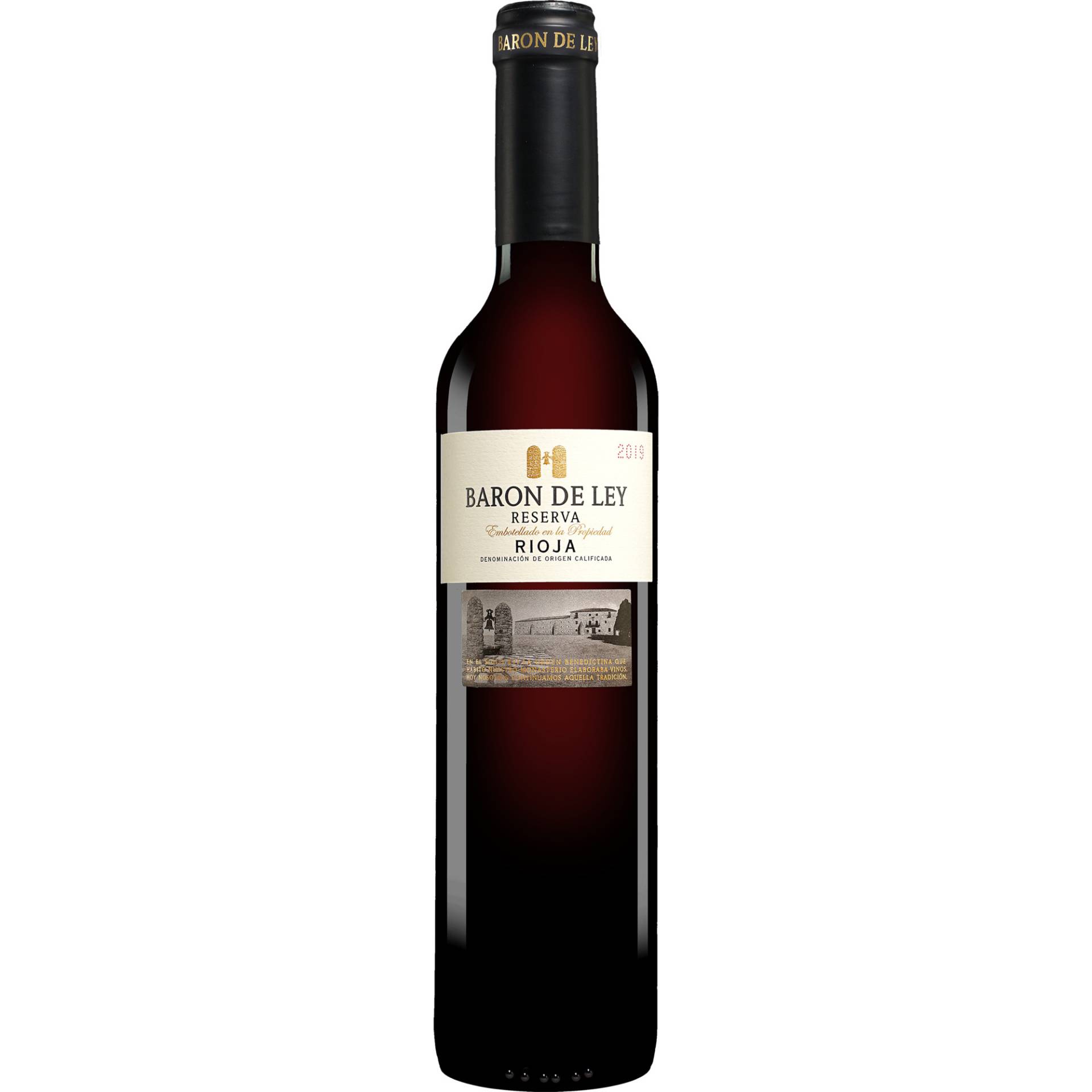 Barón de Ley Reserva - 0,5 L. 2019 0.5L 14.5% Vol. Rotwein Trocken aus Spanien Barón de Ley Reserva - 0,5 L. 2019 0.5L 14.5% Vol. Rotwein Trocken aus Spanien von Barón de Ley