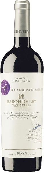 Baron de Ley Varietal Graciano Jg. 2016-17 12 Monate im Holzfass gereift von Baron de Ley