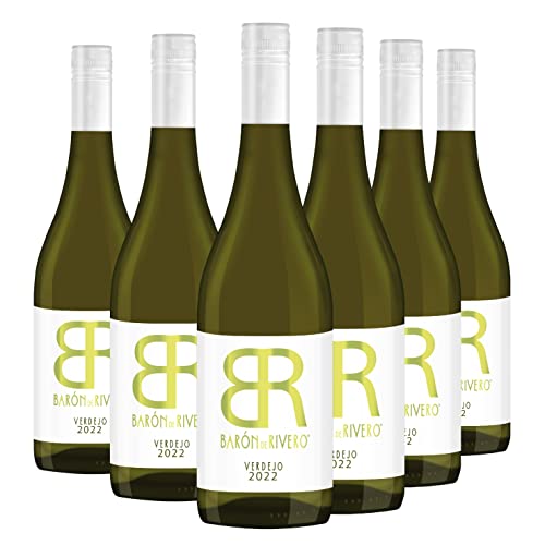 Baron de Rivero Verdejo - Packung mit 6 Flaschen à 75 cl - Weißwein von BARON DE RIVERO