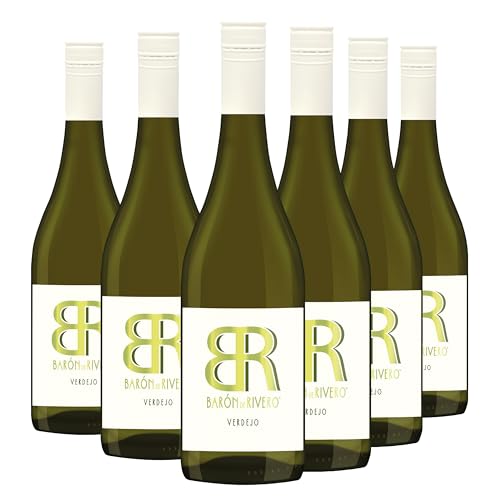 Baron de Rivero Verdejo - Packung mit 6 Flaschen à 75 cl - Weißwein von BARON DE RIVERO