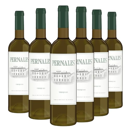 Pernales Verdejo - Packung mit 6 Flaschen à 75cl - Weißwein D.O."Sierras de Málaga" von Baron de Rivero