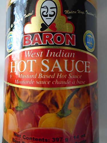 Baron West Indian Hot Sauce 397 g, 2 Stück von Baron
