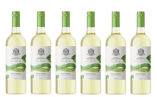 6x 0,75l - 2023er - Barone Montalto - Pinot Grigio - Terre Siciliane I.G.P. - Sizilien - Italien - Weißwein trocken 6x 0,75l - 2023er - Barone Montalto - Pinot Grigio - Terre Siciliane I.G.P. - Sizilien - Italien - Weißwein trocken von Barone Montalto