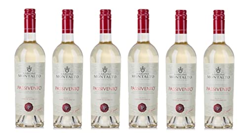 6x 0,75l - Barone Montalto - Passivento - Bianco - Terre Siciliane I.G.P. - Sizilien - Italien - Weißwein halbtrocken von Barone Montalto