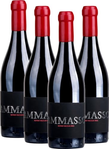 Ammasso Rosso Sicilia IGT Barone Montalto Rotwein 4 x 0,75l VINELLO - 4 x Weinpaket inkl. kostenlosem VINELLO.weinausgießer Ammasso Rosso Sicilia IGT Barone Montalto Rotwein 4 x 0,75l VINELLO - 4 x Weinpaket inkl. kostenlosem VINELLO.weinausgießer von Barone Montalto