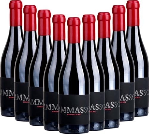 Ammasso Rosso Sicilia IGT Barone Montalto Rotwein 9 x 0,75l VINELLO - 9 x Weinpaket inkl. kostenlosem VINELLO.weinausgießer von Barone Montalto