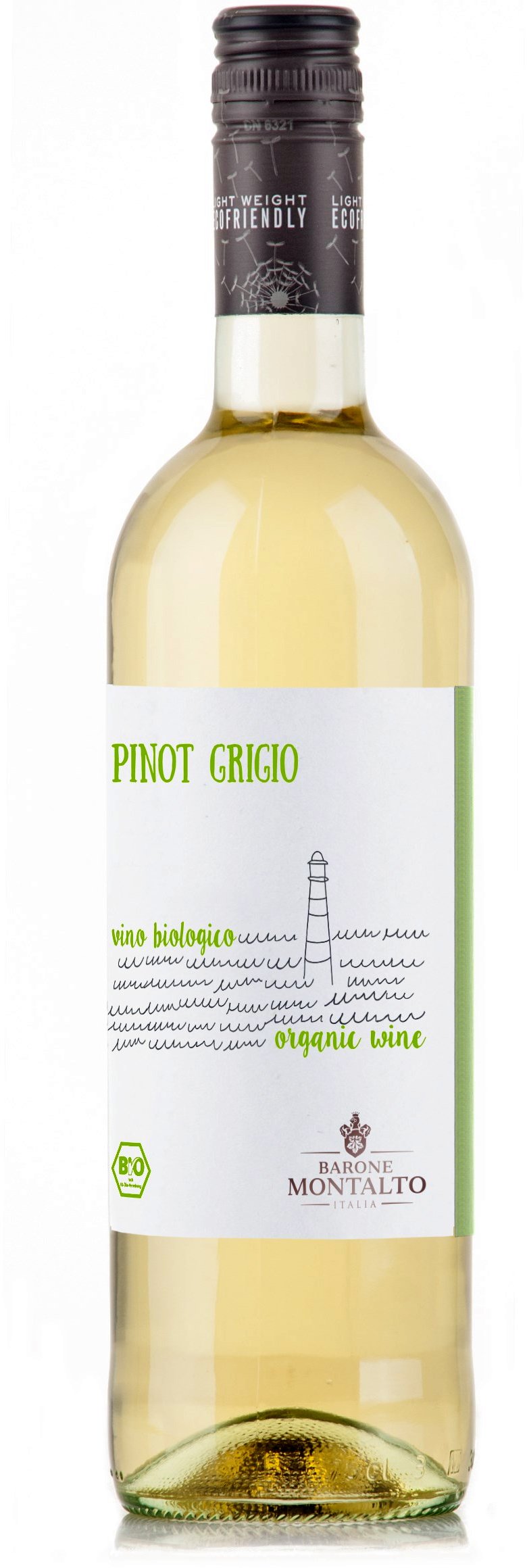 Barone Montalto Pinot Grigio Sicilia IGT Organic Bio Jg.