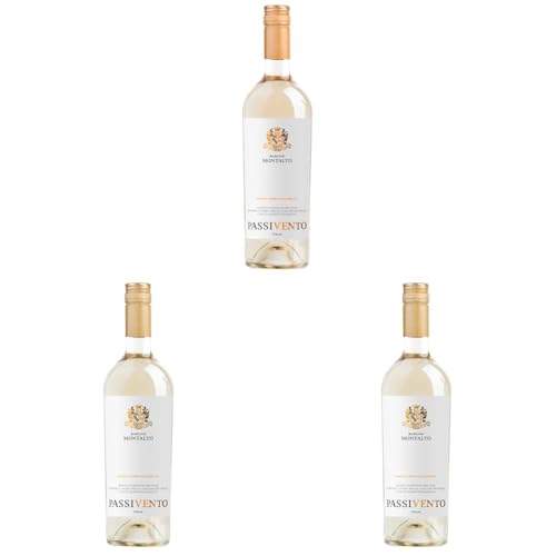 Barone Montalto Passivento Bianco Terre Siciliane IGT halbtrocken (1 x 0.75l) (Packung mit 3) von Barone Montalto