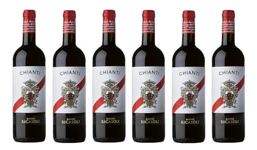 6x 0,75l - 2023er - Barone Ricasoli - Chianti D.O.C.G. - Toscana - Italien - Rotwein trocken 6x 0,75l - 2023er - Barone Ricasoli - Chianti D.O.C.G. - Toscana - Italien - Rotwein trocken von Barone Ricasoli