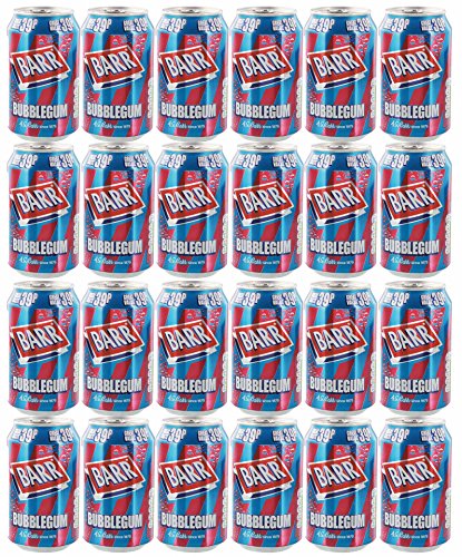 Barr - Bubble Gum Limonade Erfrischungsgetränk mit Kaugummigeschmack Limo Limonade fruchtig - 24x0,33l inkl. Pfand Barr - Bubble Gum Limonade Erfrischungsgetränk mit Kaugummigeschmack Limo Limonade fruchtig - 24x0,33l inkl. Pfand von Barr