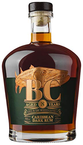 Barracauda Cay BC Aged 8 Jahre caribbean Dark Rum 0,7 L von Barracauda Cay