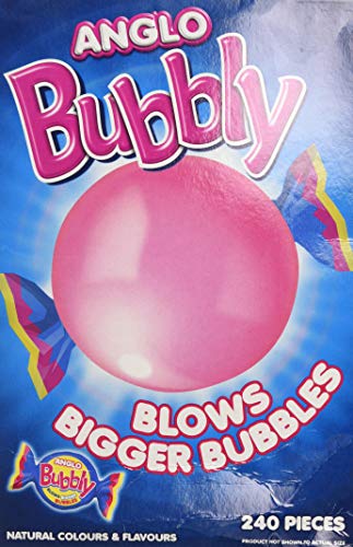Anglo Bubbly Full Box Bubblegum Retro Süßigkeiten Süßigkeiten von Barratt