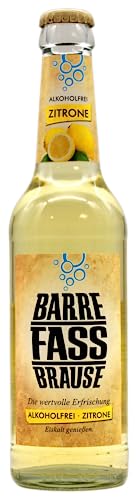 Barre Fass-Brause Zitrone Alkoholfrei, 24er Pack (24 x 0.33 l) MEHRWEG von Barre