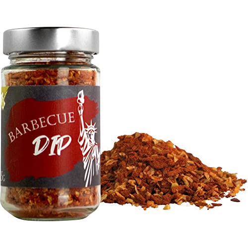 Barbecue Dip Pesto-Mischung z.Anrühren Vegan hausgemacht BARRIQUE-Feine Manufaktur Deutschland 115g-Glas von Barrique
