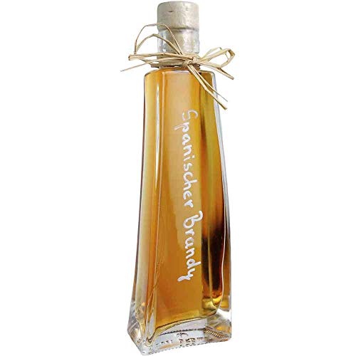 Brandy Spanischer Präsent Invicta-Fl. Span. Brandy Vegan BARRIQUE-Handabfüllungen Destillate Spanien 200ml-Fl von Barrique