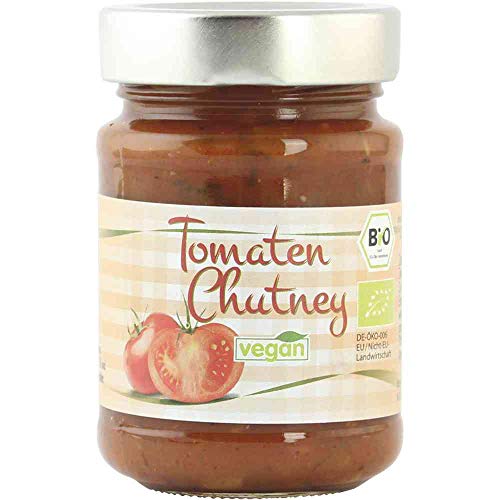 Chutney Tomaten süß-saures Tomatenchutney Vegan hausgemacht BARRIQUE-Feine Manufaktur Deutschland 190g-Glas von Barrique