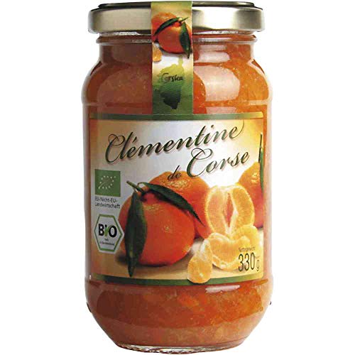 Clémentine de Corse Klementinenkonfitüre Vegan BARRIQUE-Feine Manufaktur Frankreich 350g-Glas von Barrique
