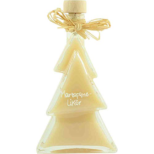 Creamlikör Marzapane Präsent Tanne mit Marzipan-Likör Vegetarisch BARRIQUE-Handabfüllungen Liköre Italien 200ml-Fl von Barrique