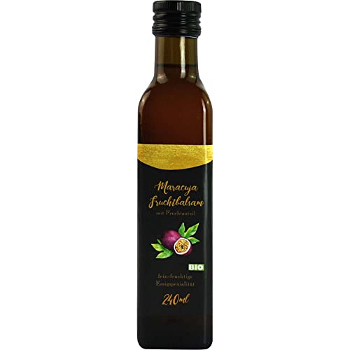 Essig-Balsam Maracuja Essig Zubereitung 24cl-Fl Vegan hausgemacht BARRIQUE-Feine Manufaktur Deutschland 240ml-Fl von Barrique