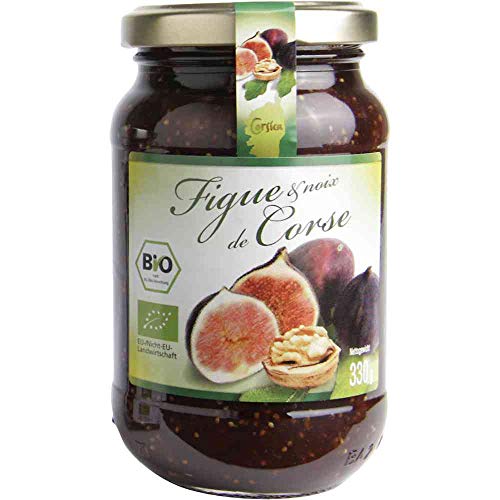 Figue & noix de Corse Feigenkonfitüre Vegan BARRIQUE-Feine Manufaktur Frankreich 350g-Glas von Barrique