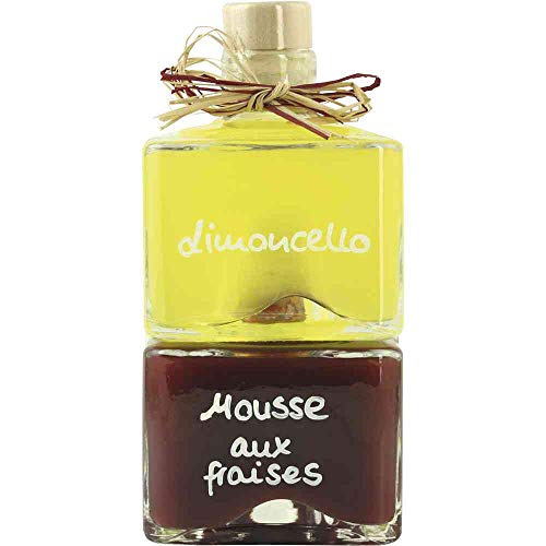 Limoncello - Mousse aux fraise Tripple-Carree-Fl. Liköre Vegan BARRIQUE-Handabfüllungen Liköre Deutschland 400ml-Fl von Barrique