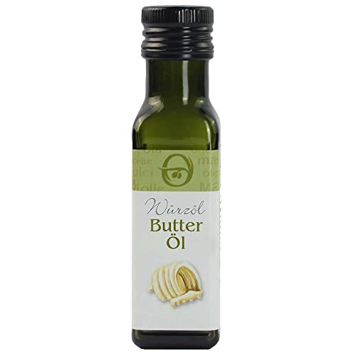 Öl Butter Würz-Öl Würzöl mit Butteraroma Vegan hausgemacht BARRIQUE-Feine Manufaktur Deutschland 100ml-Fl von Barrique