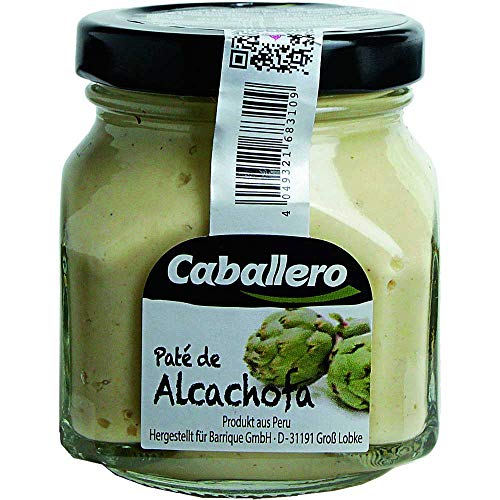 Paté de Alcachofa Feine Artischockencreme Vegan BARRIQUE-Feine Manufaktur Peru 140g-Glas von Barrique