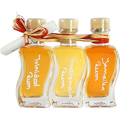 Präsent 'Rum Trio' 3er Set mit 3 Rumsorten BARRIQUE-Präsentservice Deutschland 1Stück von Barrique