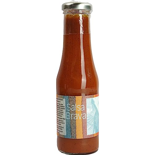 Salsa Brava rote Sauce Vegan BARRIQUE-Feine Manufaktur Deutschland 300ml-Fl von Barrique
