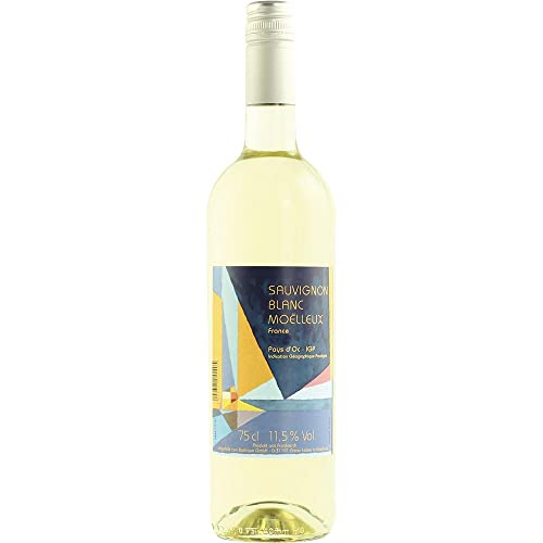 Sauvignon blanc d'oc moelleux 2019 Pays d'oc IGP, lieblich Weißwein Vegan lieblich Edition BARRIQUE Frankreich 750ml-Fl von Barrique