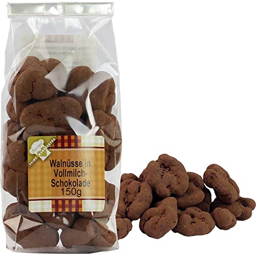Schoko Walnüsse Kakao gepudert mit Vollilchschokolade Vegetarisch BARRIQUE-Feine Manufaktur Niederlande 150g-Pack Schoko Walnüsse Kakao gepudert mit Vollilchschokolade Vegetarisch BARRIQUE-Feine Manufaktur Niederlande 150g-Pack von Barrique