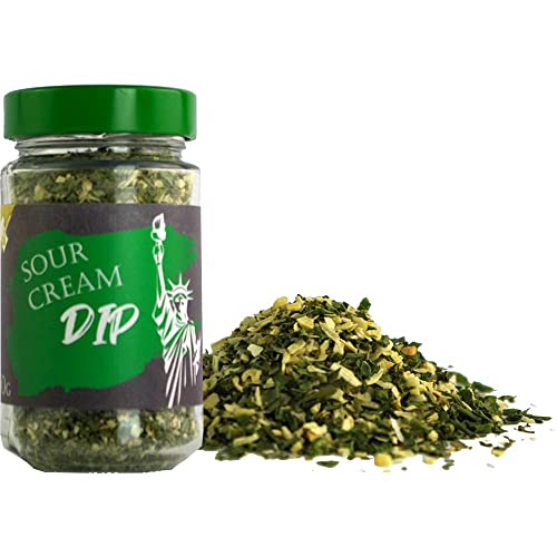 Sour Creme Dip Pesto-Mischung z.Anrühren Vegan hausgemacht BARRIQUE-Feine Manufaktur Deutschland 60g-Glas von hausgemacht BARRIQUE-Feine Manufaktur