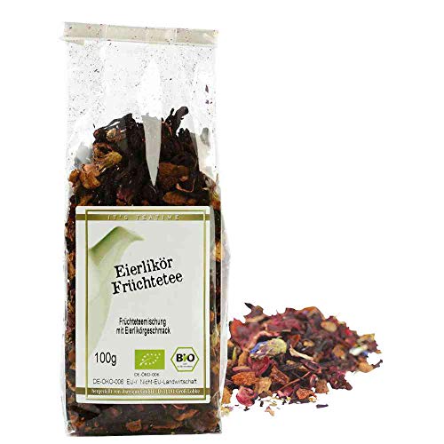 Tee Früchte 'Eierlikör' Früchtetee-Mischung Vegan hausgemacht BARRIQUE-Feine Manufaktur Deutschland 100g-Pack von Barrique