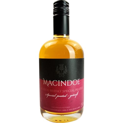 Whisky Scotch Macindoe Peated Scotch Blended Whisky Vegan BARRIQUE-Unabhängiger Abfüller 500ml-Fl von Barrique